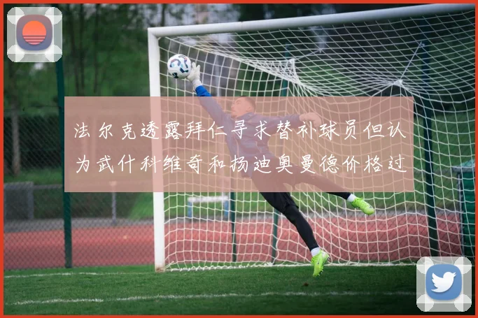 法尔克透露拜仁寻求替补球员但认为武什科维奇和扬迪奥曼德价格过高